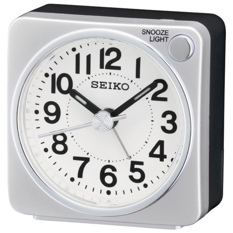 accessories Seiko Quartz Movement Square Shaped Bedside Clock with Alarm  103517 QHE118S | Comprar accessories Seiko Quartz Movement Square Shaped  Bedside Clock with Alarm 103517 Barato » Comprar online