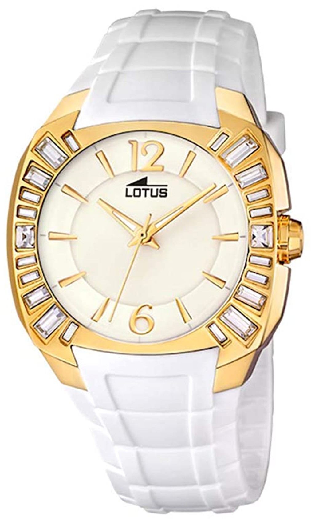 Lotus Women's Watch Lotus Women's Watch with Gold Case and Studded 
