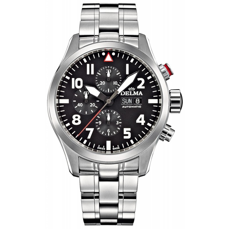 Delma Men's Watch Delma Commander Men’s Chronograph with Stainless ...