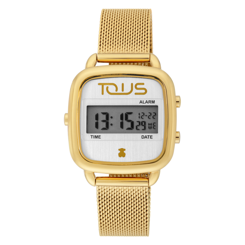 Tous Women\'s Watch Tous Women\'s Watch D-Logo 200350550 Stainless Steel Gold  200350550 | Comprar Watch Tous Women\'s Watch D-Logo 200350550 Stainless  Steel Gold Barato | Clicktime.eu» Comprar online