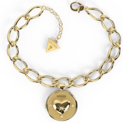 GUESS JEWELLERY TALISMANIA JUBB01440JWYGS bracelet heart in gold