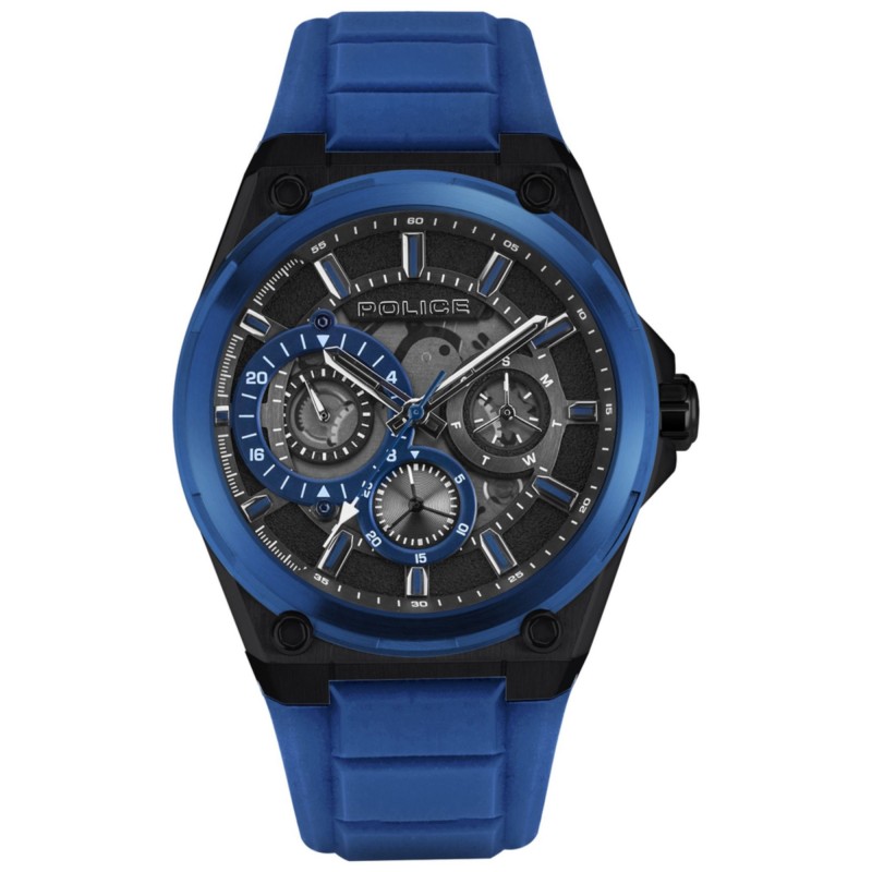 POLICE WATCHES SALKANTAY PEWJQ2203240 for men in blue