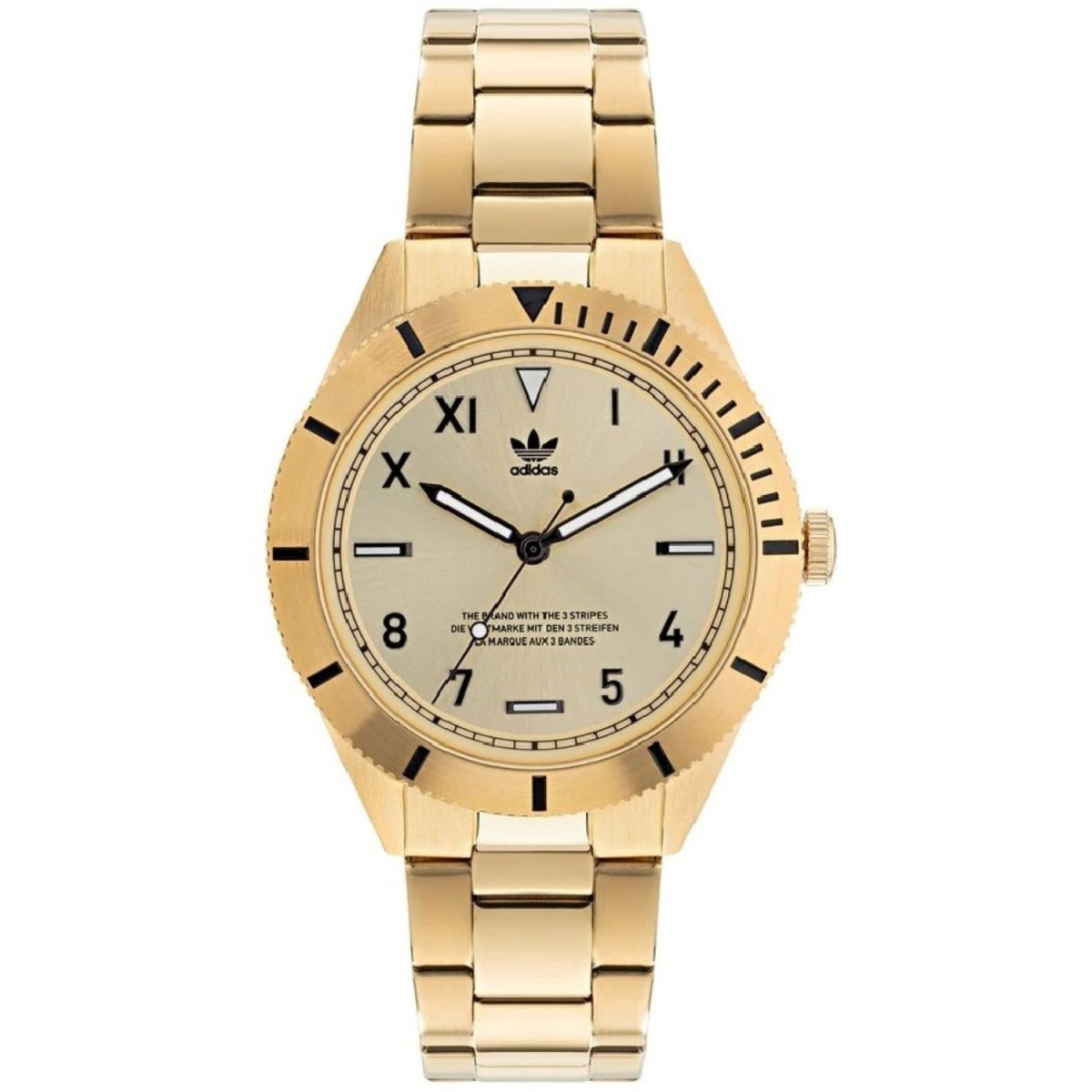 Adidas Originals Men's Watch Adidas Edition Three watch in gold AOFH22062 | Comprar Watch Adidas Edition Three watch in gold stainless-steel Barato | Clicktime.eu» Comprar online