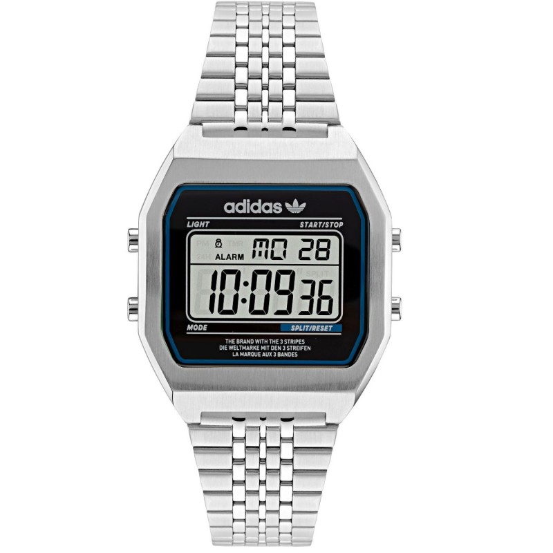 Reloj Hombre Adidas Originals Reloj Adidas Digital Two hombre en color plateado AOST22072 | Comprar Reloj Reloj Adidas Digital Two para hombre en color plateado Barato | Clicktime.eu» Comprar online