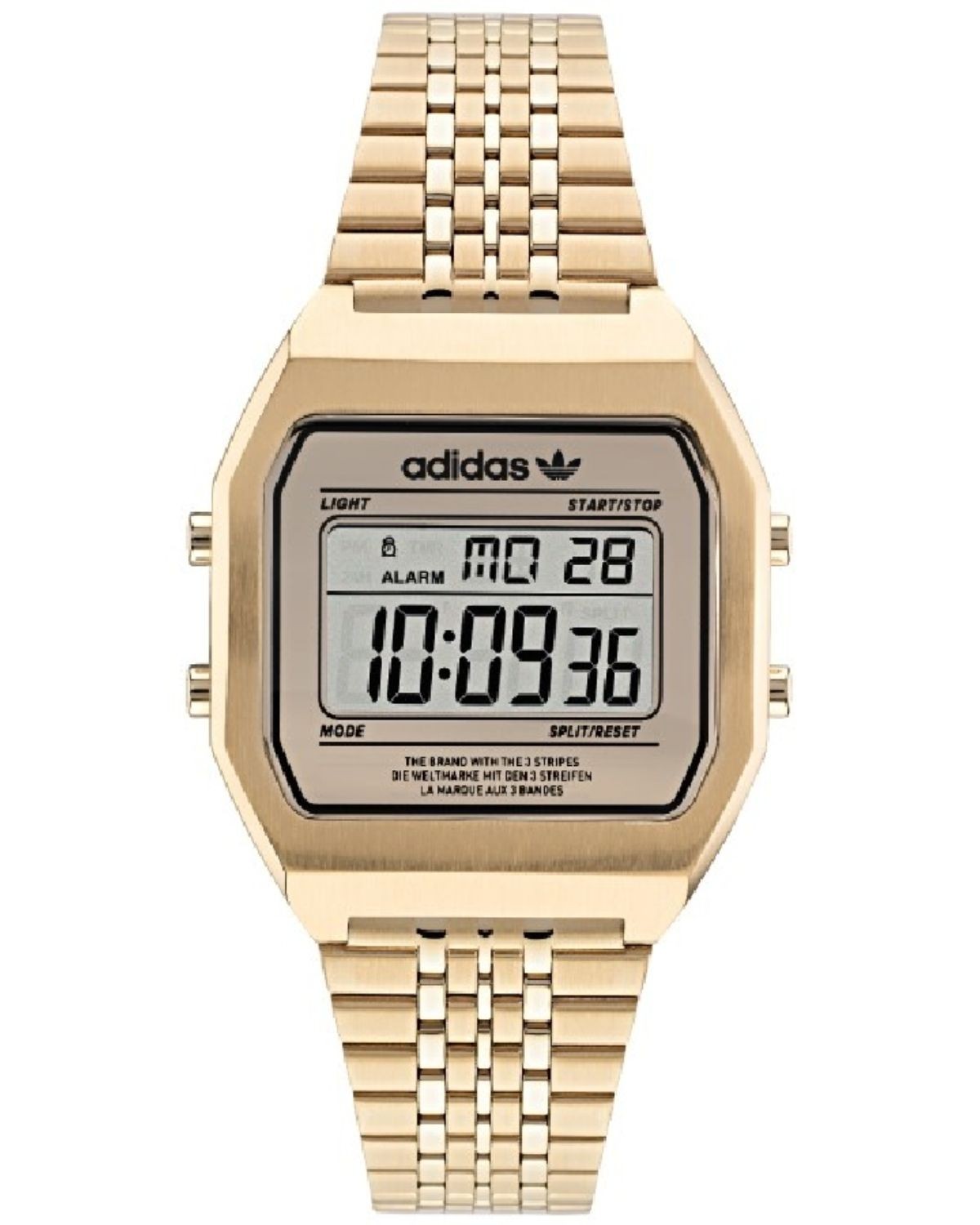 Adidas Originals Men\'s Watch Adidas Digital Two men\'s watch in gold  stainless-steel AOST22074 | Comprar Watch Adidas Digital Two men\'s watch in  gold stainless-steel Barato | Clicktime.eu» Comprar online | Quarzuhren