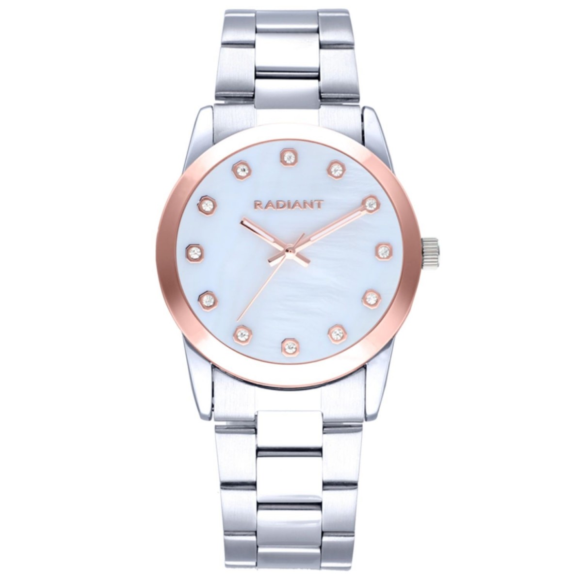 Reloj RA584202 RADIANT DYPTIQUE para mujer plateado