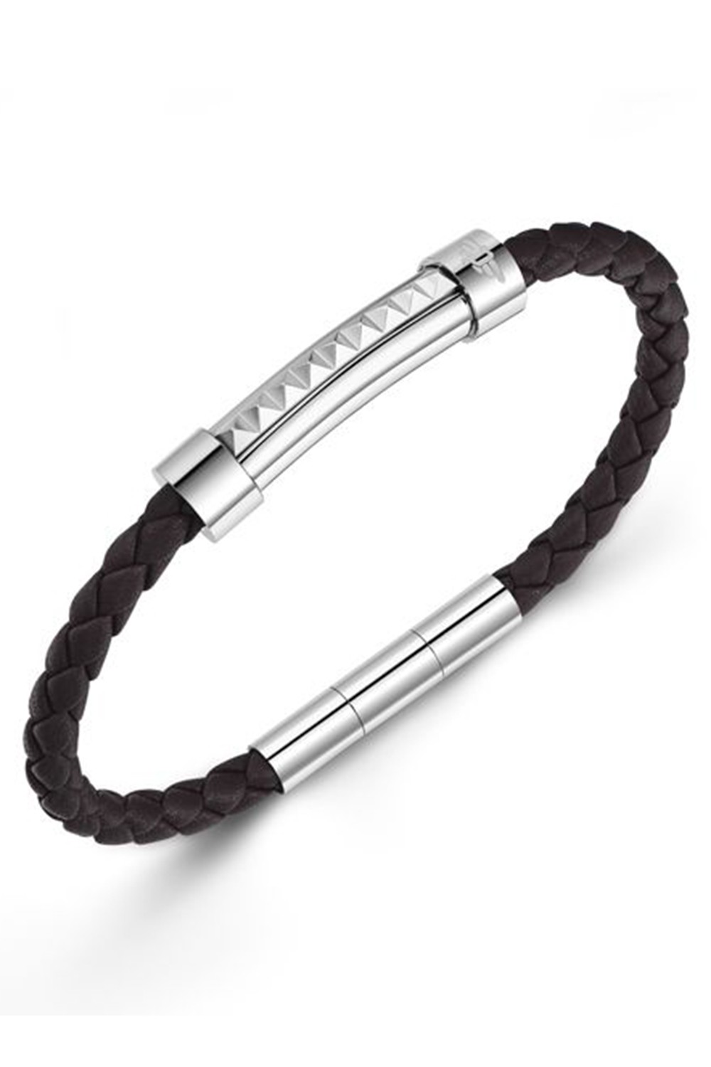 Leather Bracelet with Antique Silver Ladder Slider – Tundrafox Designs