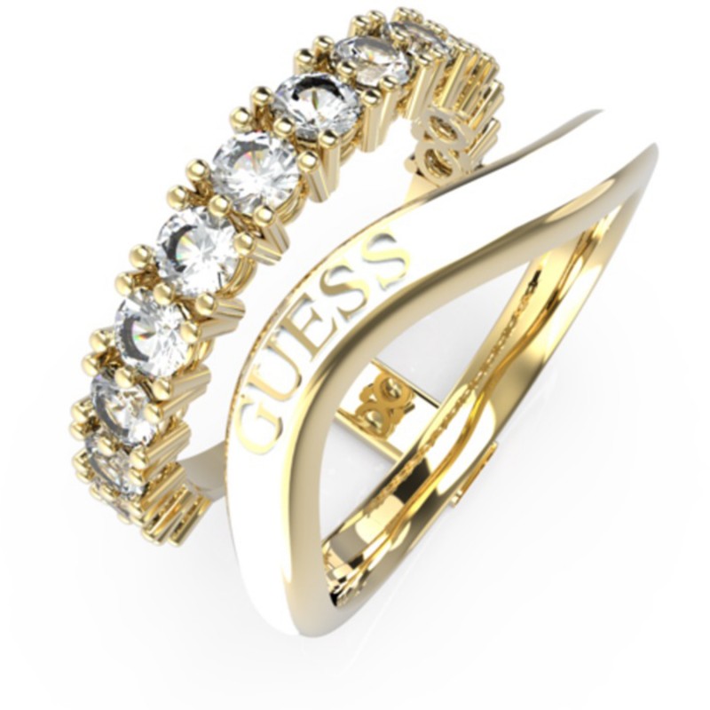 Guess Women's Rings Guess Women's Ring PERFECT LIAISON JUBR03072JWYGWH52  Stainless Steel Gold JUBR03072JWYGWH52 | Comprar Rings Guess Women's Ring  PERFECT LIAISON JUBR03072JWYGWH52 Stainless Steel Gold Barato |  Clicktime.eu» Comprar online