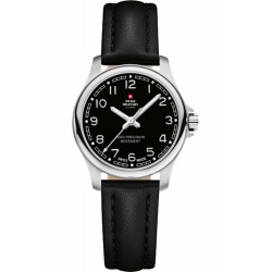 Swiss Military Wristwatch round with leather strap watches for women