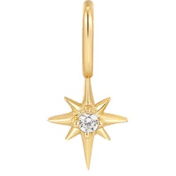 Ania Haie Gold Star Charm earrings for women