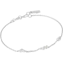 Ania Haie Silver Twisted Wave Chain Bracelet bracelets for women