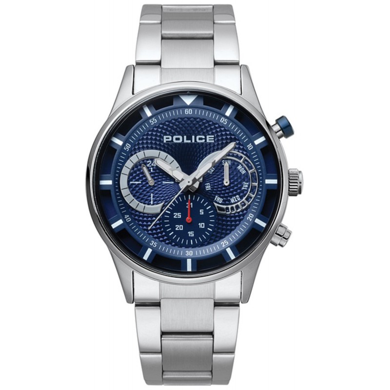 Police Men's Watch Police Watches Driver Men’s Wristwatch with Blue ...