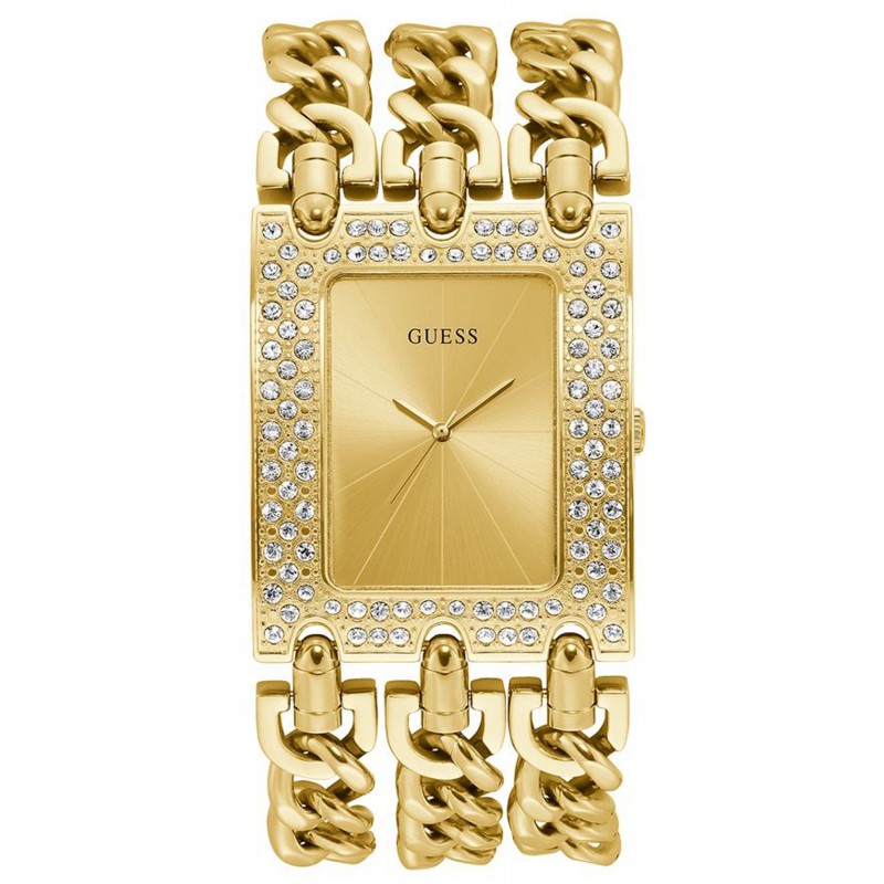 GUESS Gold-Tone Multifunction Watch - US SPORT WATCHES INC